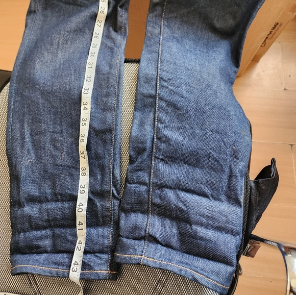 Canadiani denim straight blue men's jeans. - Picture 5 of 8